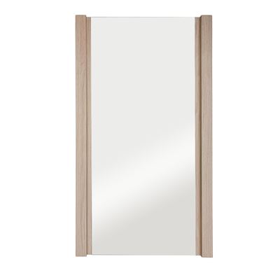 17.7-Inch Rectangular Framed Mirror In Neutural Finish