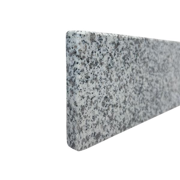 49 in. Gray Granite Backsplash