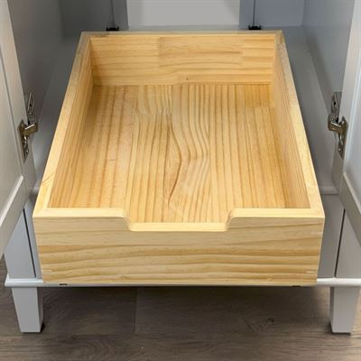 Full Extension Sliding Pull Out Drawer