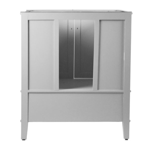 Aurora 31" SINGLE VANITY IN L/GRAY WITH QUARTZ TOP