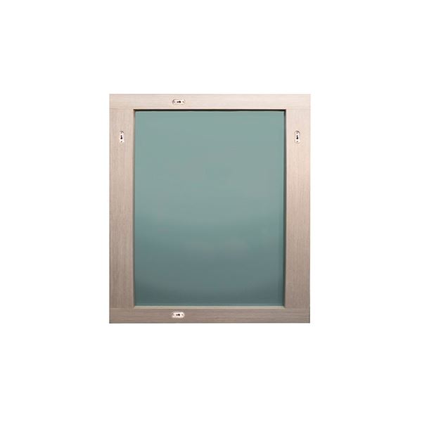 24 in. Wood Frame Mirror