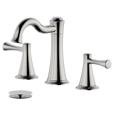 Konya Double Handle Widespread Bathroom Faucet