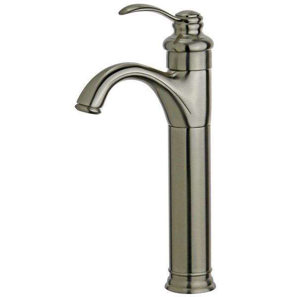 Madrid Single Hole Single Handle Bathroom Faucet 10118A2-BN-W