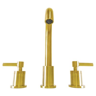 Faenza Double Handle Widespread Bathroom Faucet with Drain Assembly