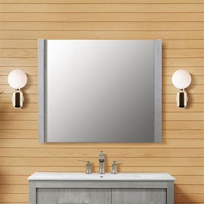36 in. Wood Frame Mirror