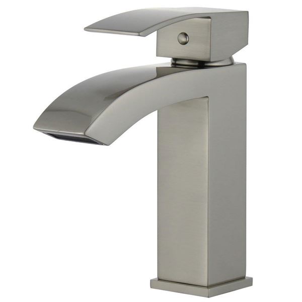 Cordoba Single Handle Bathroom Vanity Faucet 10166-BN-W