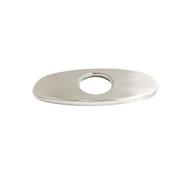 Verona 6 in. Stainless Steel Faucet Deck Plate 11030-BN