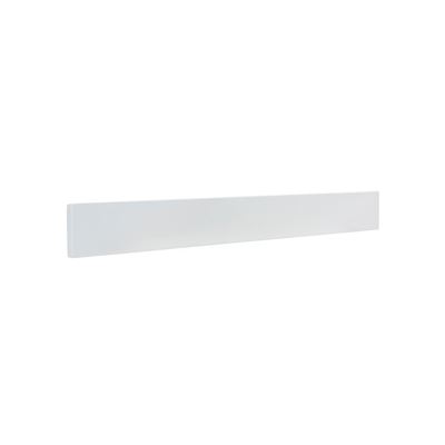 25 in. White Quartz Backsplash