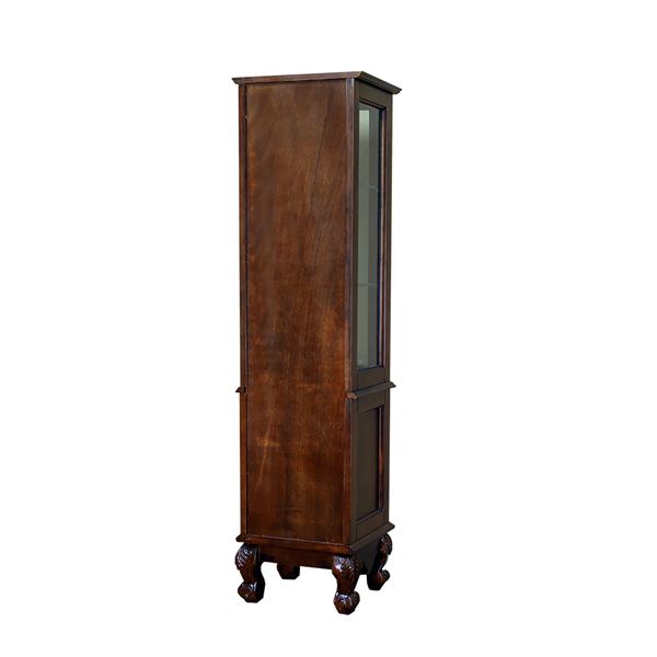 Linen Cabinet-Wood-Walnut 