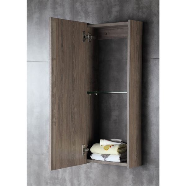 Mirror Side Cabinet - Left Opening